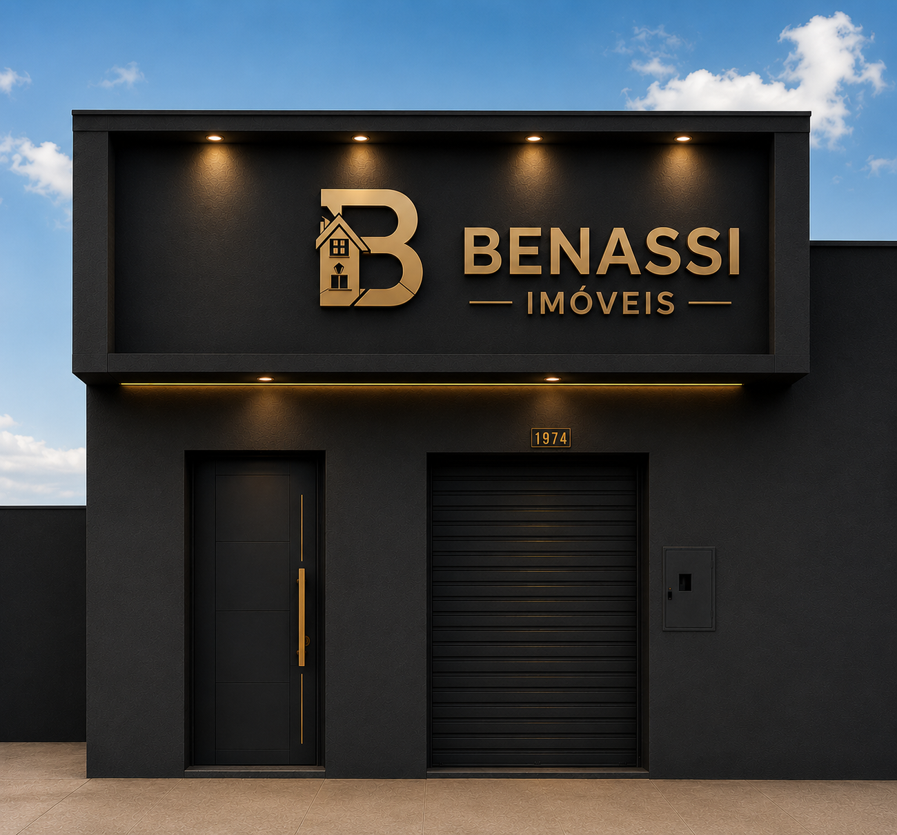 Fachada da Benassi Imóveis